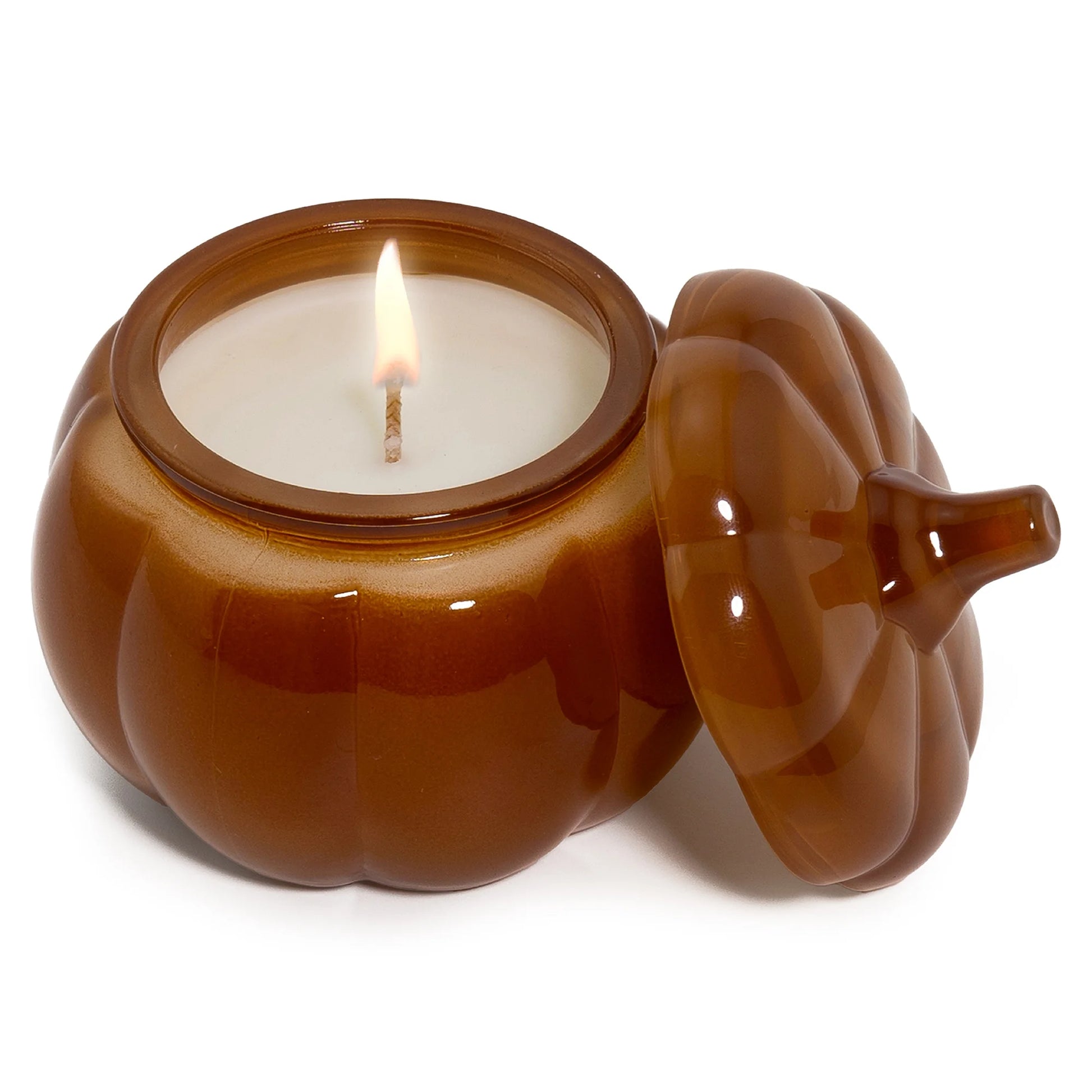 Better Homes and Gardens 1-Wick Pumpkin Jar Candle, Farm Apple Pumpkin, 5 Oz