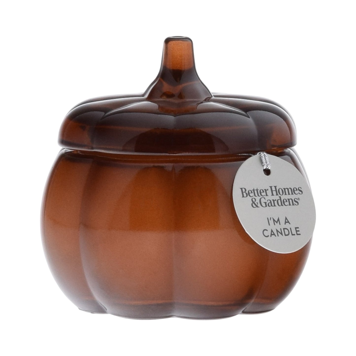 Better Homes and Gardens 1-Wick Pumpkin Jar Candle, Farm Apple Pumpkin, 5 Oz