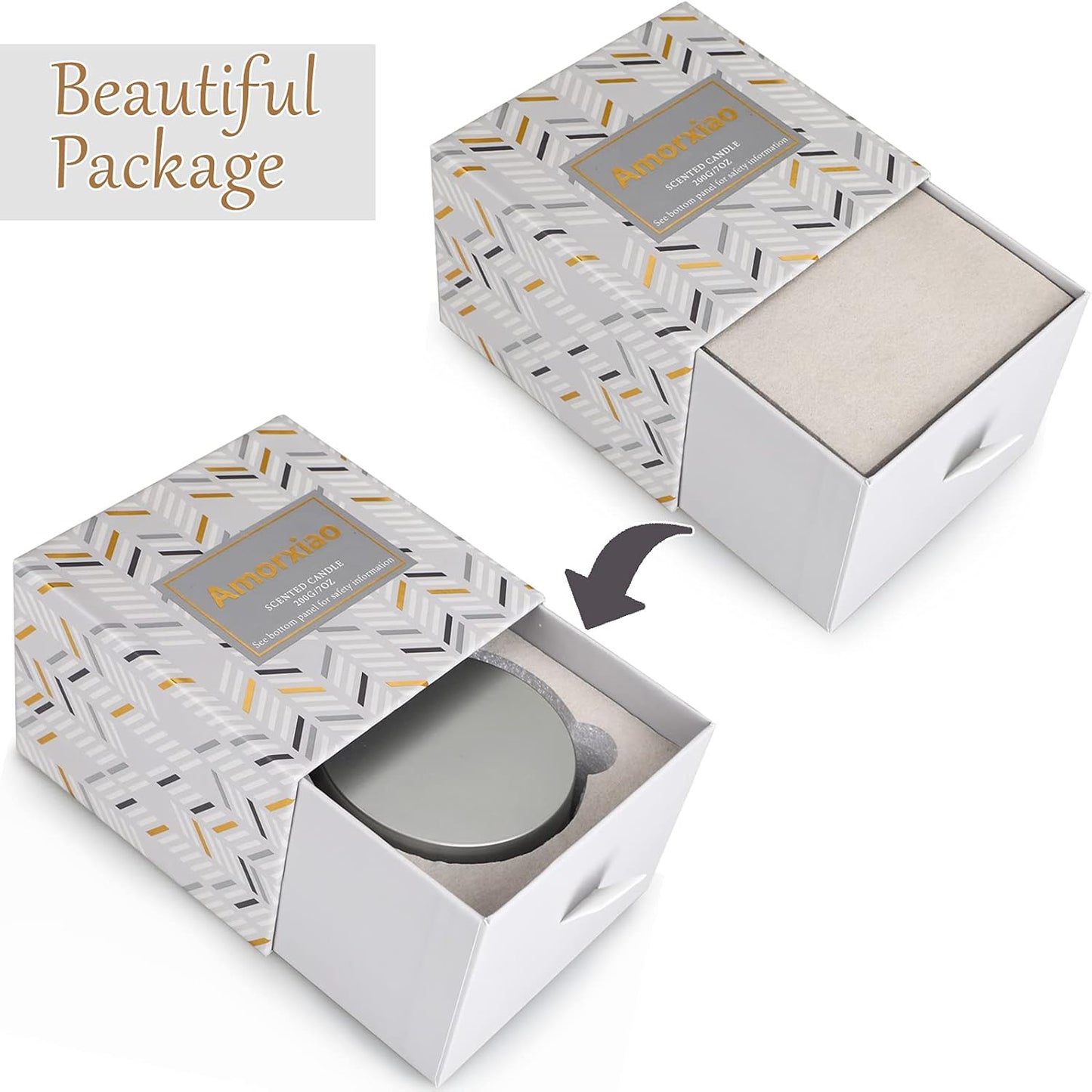Candles | Scented Candles Gift Set | Aromatherapy Scented Candles for Home |6 Pack 7Oz *6 240H Long Lasting Soy Candle | Large Candle Gifts Set for Christmas Day, Birthday, Mother’S Day
