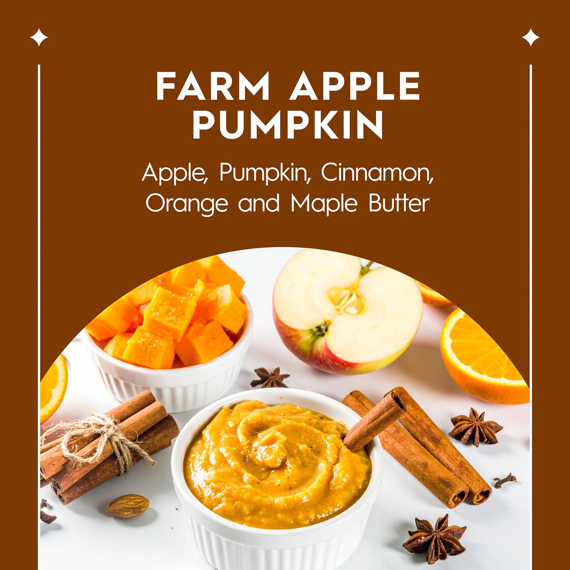 Better Homes and Gardens 1-Wick Pumpkin Jar Candle, Farm Apple Pumpkin, 5 Oz