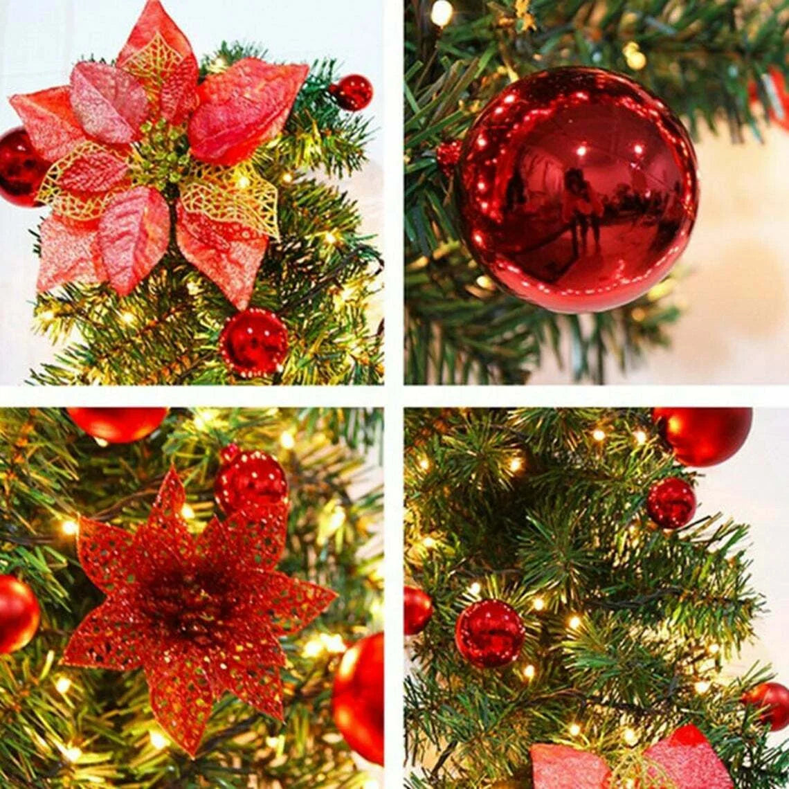 Pre-Lit Artificial Christmas Garlands with Lights, 9Ft Christmas Garland Decorations for Front Door, Fireplace Stairs Wall Xmas Decoration, Indoor Outdoor, Snow