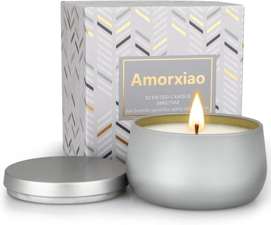Candles | Scented Candles Gift Set | Aromatherapy Scented Candles for Home |6 Pack 7Oz *6 240H Long Lasting Soy Candle | Large Candle Gifts Set for Christmas Day, Birthday, Mother’S Day