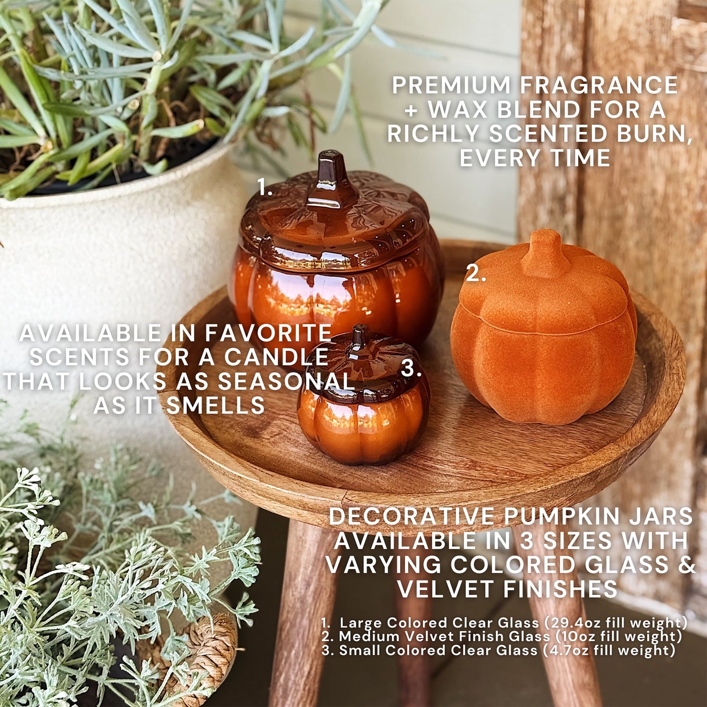 Better Homes and Gardens 1-Wick Pumpkin Jar Candle, Farm Apple Pumpkin, 5 Oz